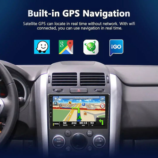 Suzuki Grand Vitara 2009 Android Multimedia CarPlay Android Auto GPS Wi-Fi Bluetooth SH23
