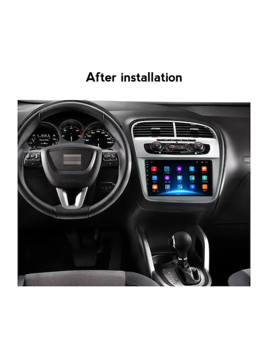 Seat Leon 2011 Android Мултимедия Carplay Androidauto GPS Вграден Wi-Fi Bluetooth Sh59