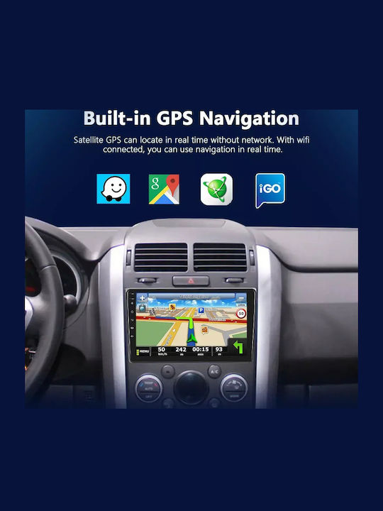 Suzuki Grand Vitara 2013 Android Multimedia Carplay Androidauto Gps Wi-fi Bluetooth Sh27