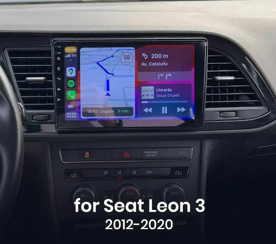 Seατ Leon 2013 Android Multimedia Carplay Androidauto Gps Wi-fi Bluetooth Sh71