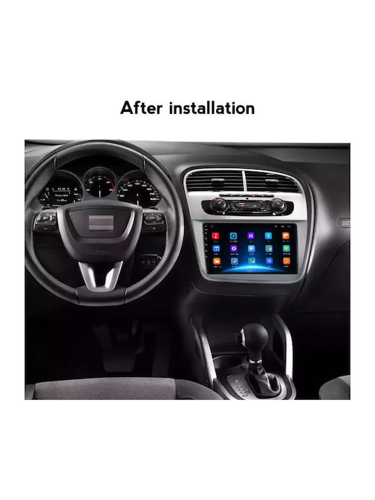 Seat Leon 2005 Android Мултимедийна Екран Автомобилен GPS Вграден Wi-Fi Bluetooth Sh53