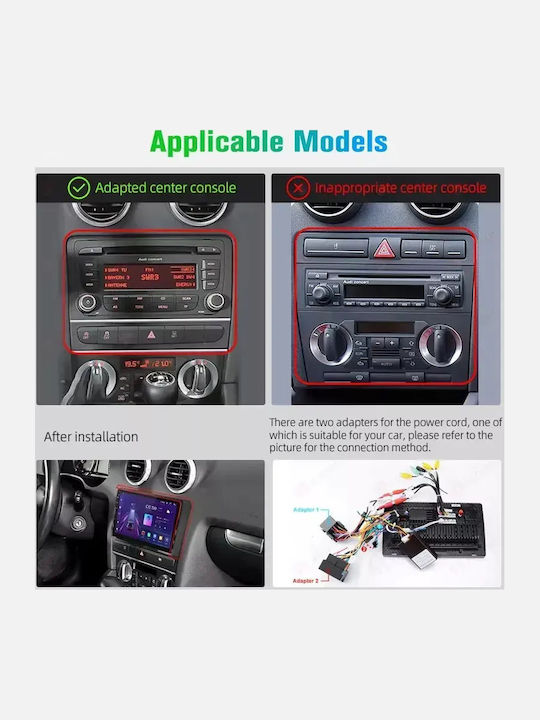Audi A3 2006 Android Multimedia Carplay Androidauto Gps Wi-fi Bluetooth Sη33