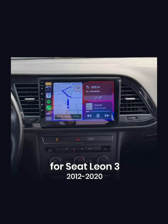 Seat Leon 2016 Android Мултимедия Carplay Androidauto GPS Вграден Wi-Fi Bluetooth SH74