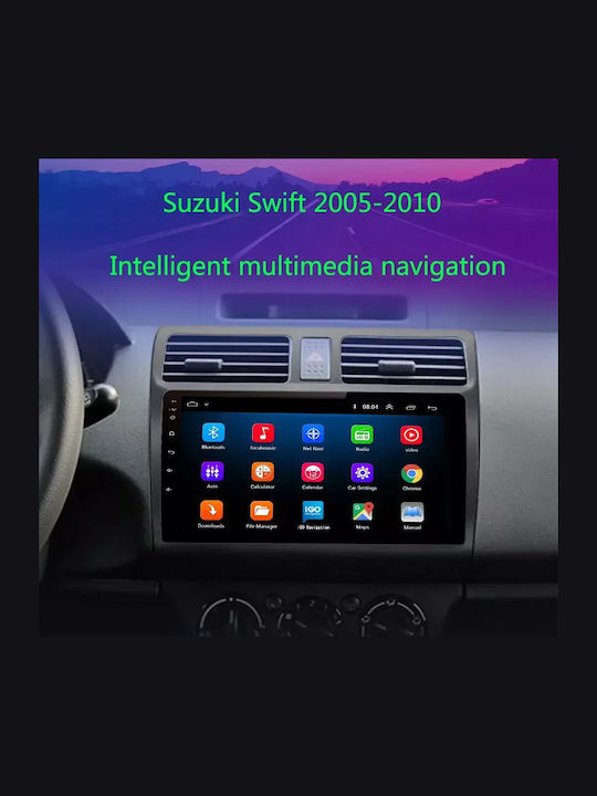 Suzuki Swift 2009 Android Мултимедия Carplay Androidauto GPS Вграден Wi-Fi Bluetooth Sh44