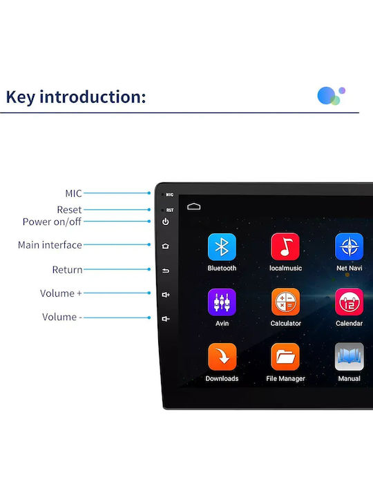 Toyota Aygo 2011 Android Multimedia Carplay Androidauto Gps Wi-fi Bluetooth Sh66