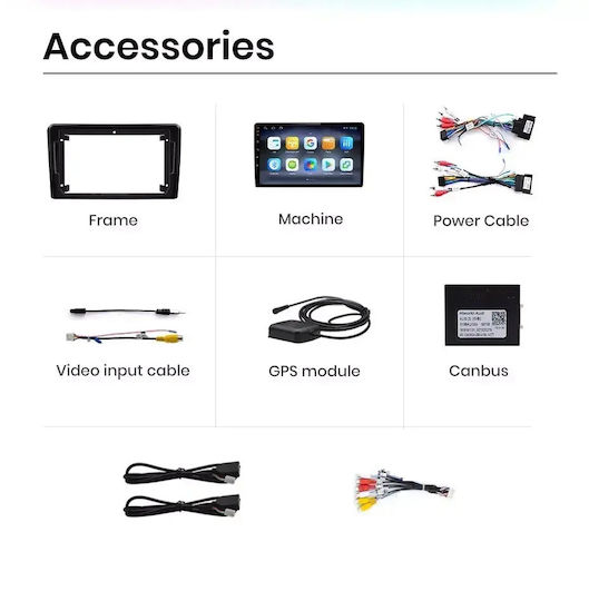 Audi A3 2010 Android Multimedia Carplay Androidauto Gps Wi-fi Bluetooth Sη37