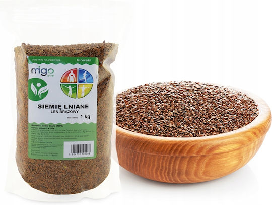 Brown Flaxseed 1kg Migogroup