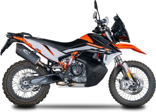 Крайна тръба на изпускателната система Fighter Evo Тъмно Титаниево Ktm Adventure Ghu0601bom Spark Ghu0601bom