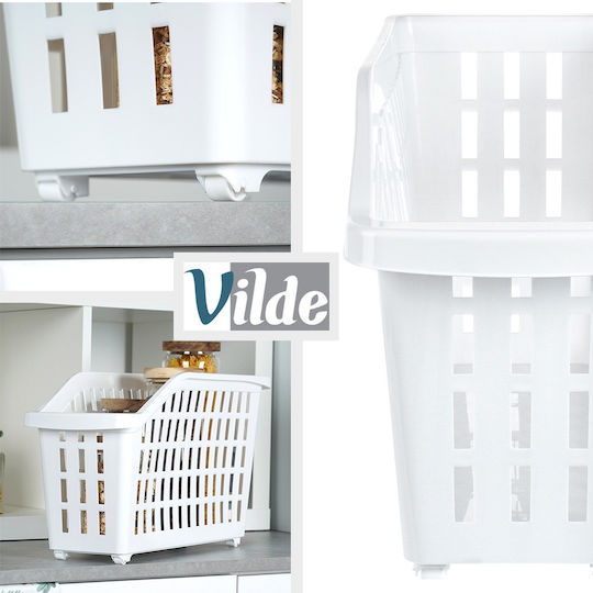 Vilde Badezimmerboxen Und -Körbe Weiße
