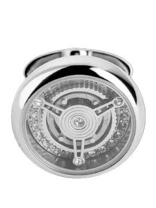 Montegrappa Μανικετόκουμπα από Ατσάλι σε Ασημί Χρώμα Montegrappa Μανικετόκουμπα από Ατσάλι σε Ασημί Χρώμα