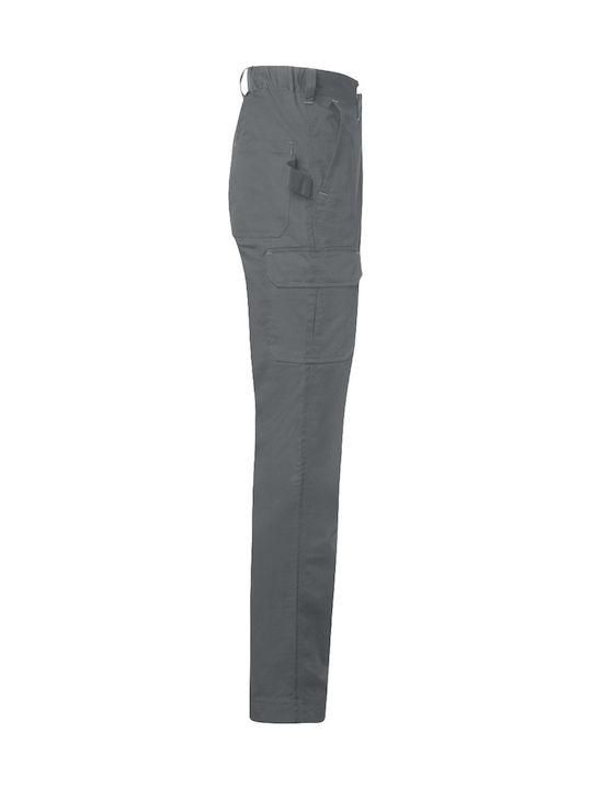 About Basics Grey Work Trousers