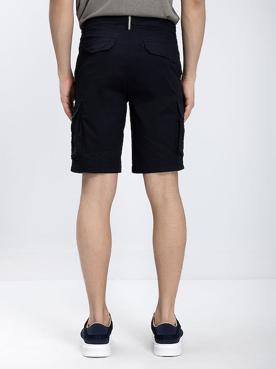 Men's Cargo Blue Shorts 26EVG154 EGITTO/col 09 Blu