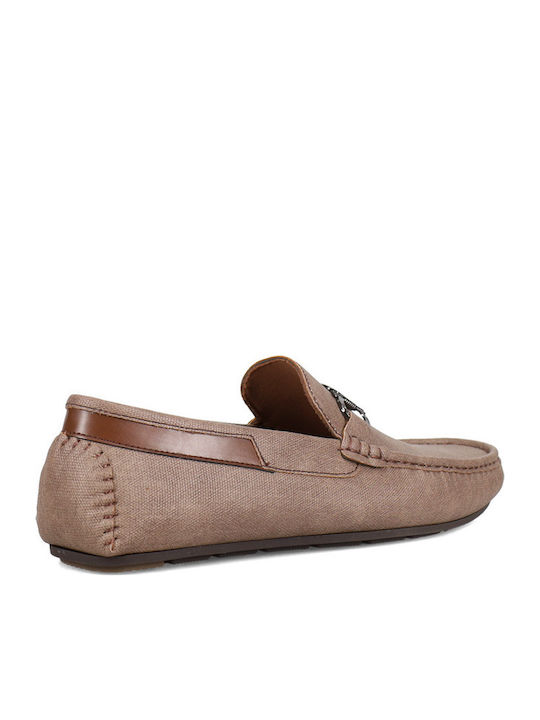 Ανδρικά Loafers σε Καφέ Χρώμα