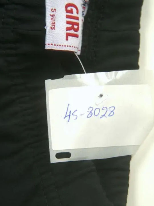 Kinderleggings Lang Schwarz