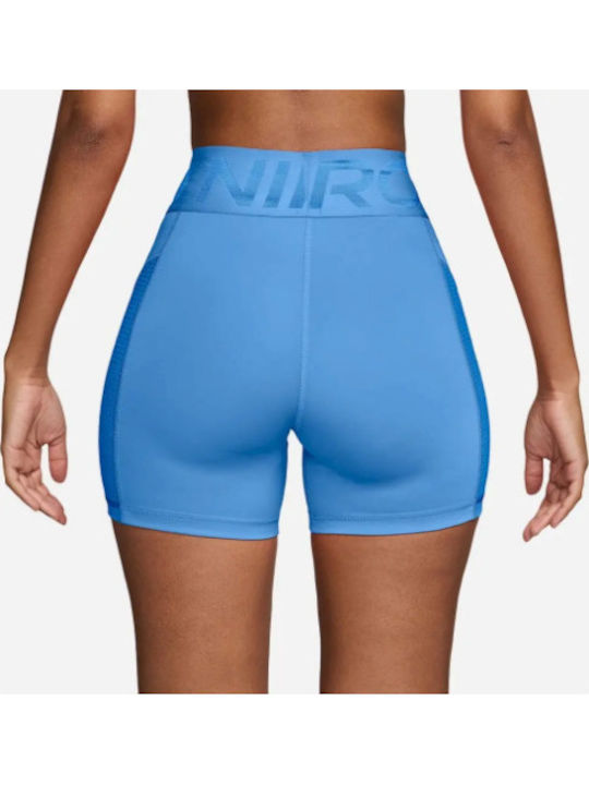 Dri-Fit Pro Sculpt Training Damen Fahrrad Leggings mit Formendefinition Push-up Blau