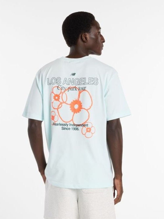 Athletic T-shirt Light Blue