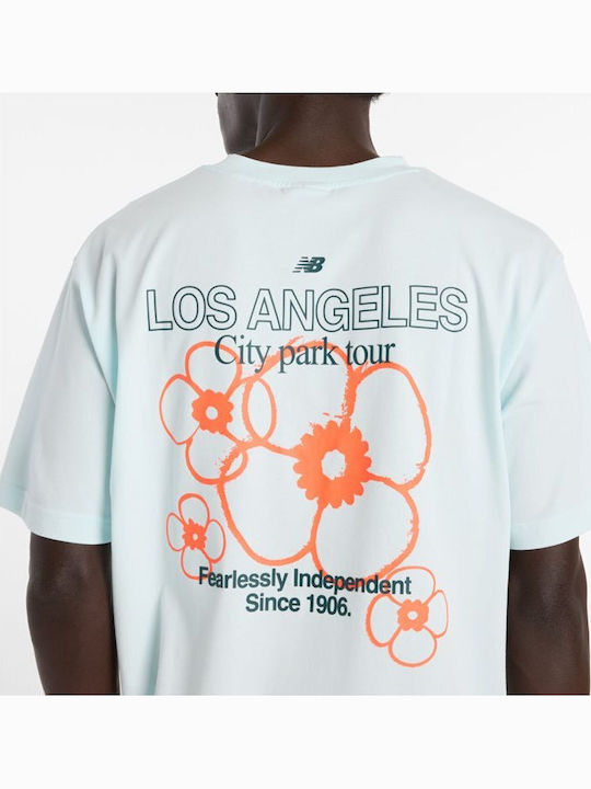 Athletic T-shirt Light Blue