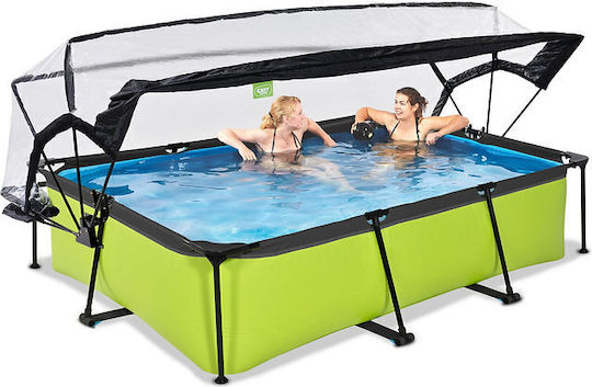 Exit Toys Piscină din lemn 300x200x65cm Verde
