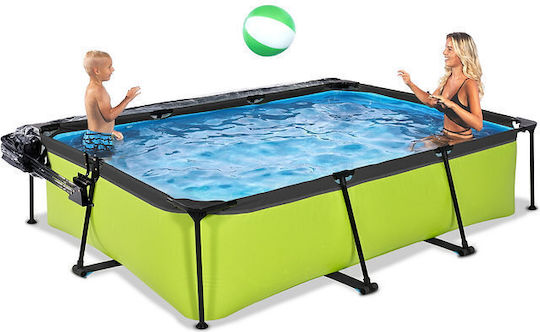 Exit Toys Piscină din lemn 300x200x65cm Verde