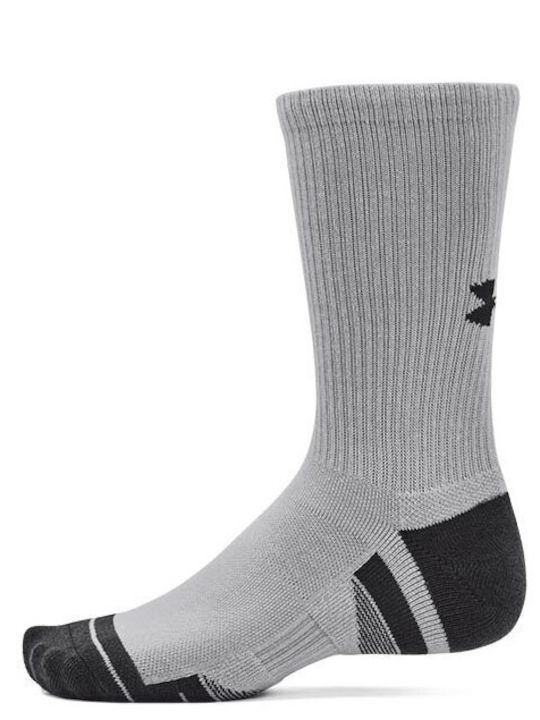 Under Armour Tech Αθλητικές Κάλτσες Γκρι