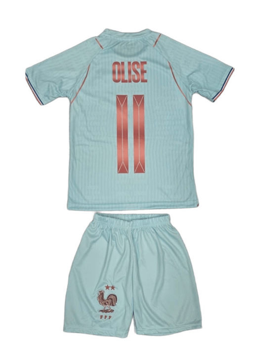 Kinder Fußball Set Olise Nationalmannschaft Frankreich Mundial 2026 Mint Balón De Oro Unisex Kinder Ab168