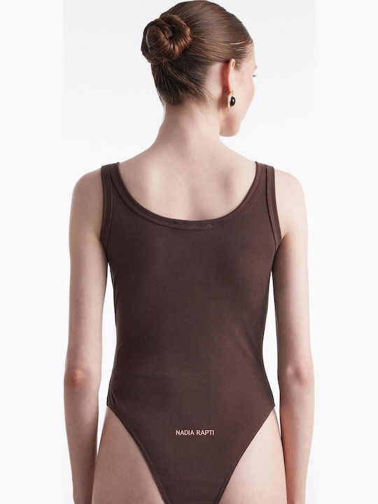 Rio Bodysuit Brown Nadia Rapti