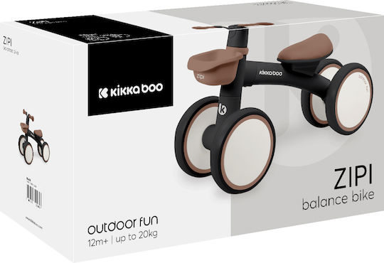 Kikka Boo Детско колело за баланс Zipi Черно