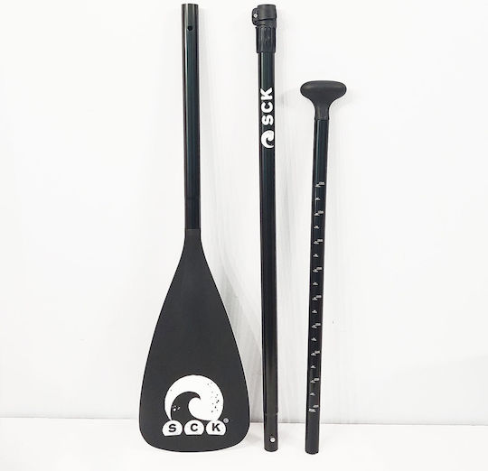 SCK Регулируемо гребло за SUP Черно