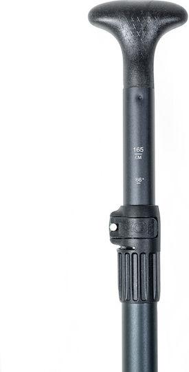 SCK Регулируемо гребло за SUP Черно