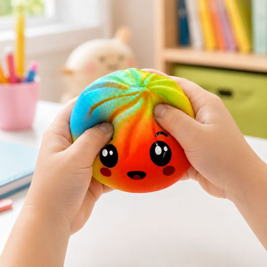 Taba World Дъгова Squishy Кнедла Искрящ Многоцветен (Различни Видове) 1 бр