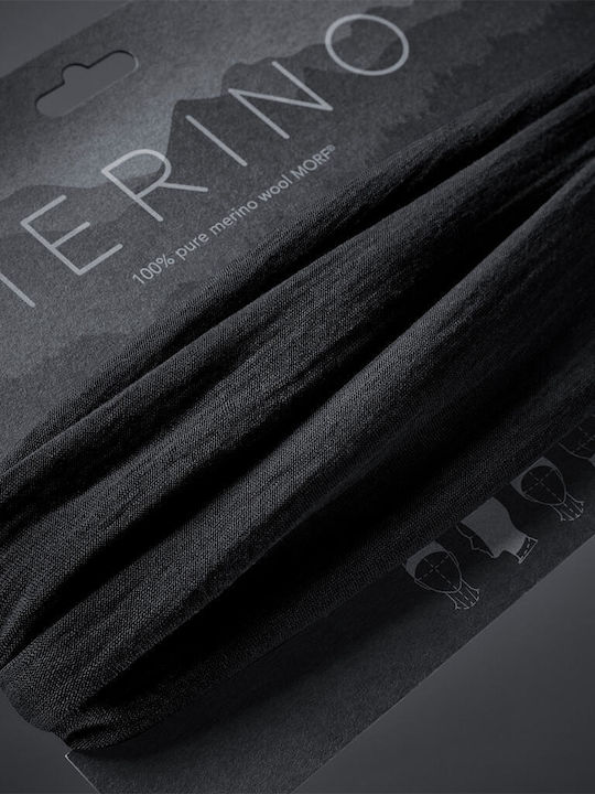 Beechfield Morf Merino B916 Αθλητικό Περιλαίμιο Μαύρο