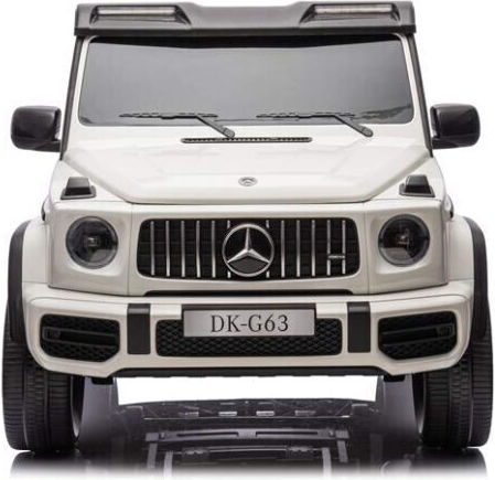 Mercedes AMG G63 Διθέσιο με Τηλεκοντρόλ Licensed 12 Volt Λευκό για 3+ Ετών