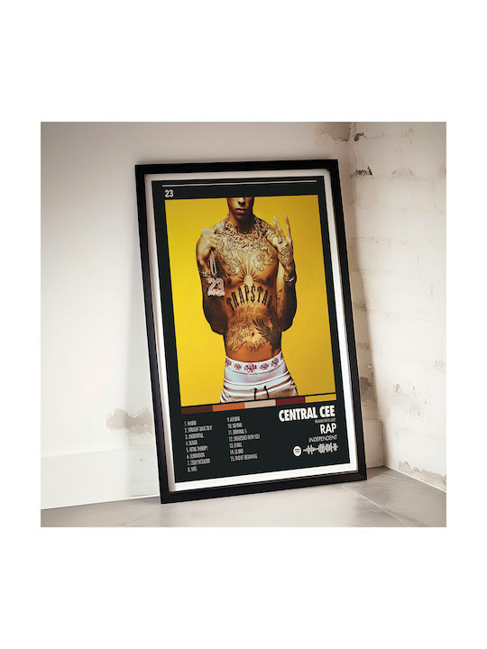 Music Poster Cetral Cee 23 Album Cover Ms076 40cm X 50cm-62408pd156316
