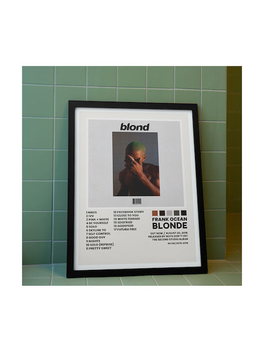 Music Poster Frank Ocean Blond Ms098 40cm X 50cm-62430pd156300