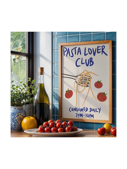 Poster Pasta Lovers Club Pst25295 40cm X 50cm-62181pd156336