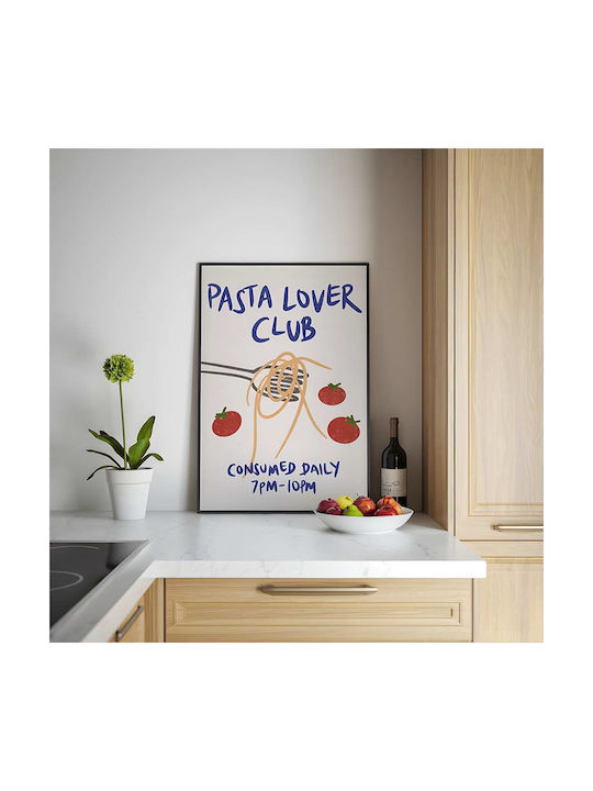 Poster Pasta Lovers Club Pst25295 40cm X 50cm-62181pd156336