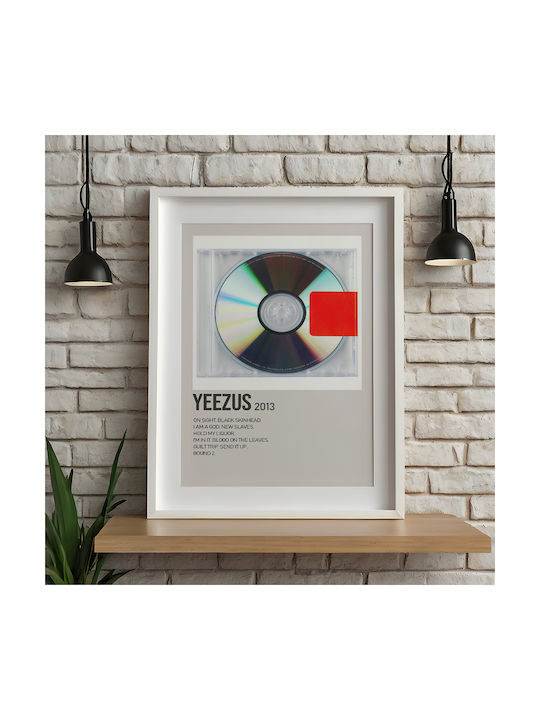 Poster Muzical Yeezus Kanye West Ms478 40cm X 50cm-64647pd155972