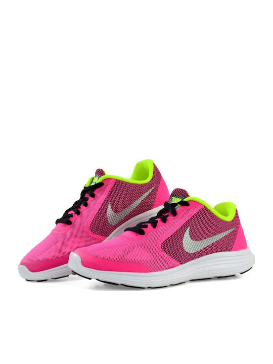 Revolution 3 Kids Sports Shoes Running Fuchsia