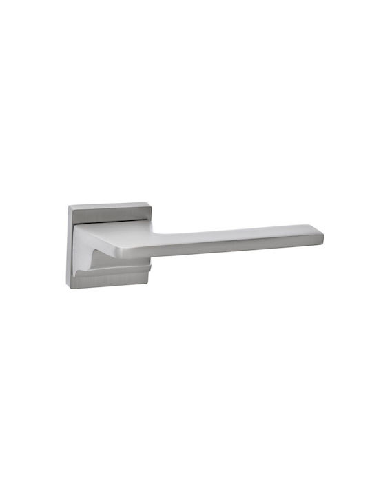 Best Design Πόμολο Μεσόπορτας με Ροζέτα 475 Ζεύγος Μαύρο