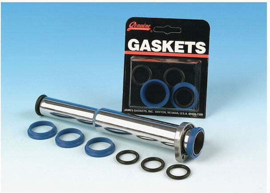 James Gasket Motorrad-Getriebewellendichtungssätze O-Ring Ωστηρίων Tappets Harley Davidson '91 '03 Xl Sportster Pushrod Cover Seal Kit