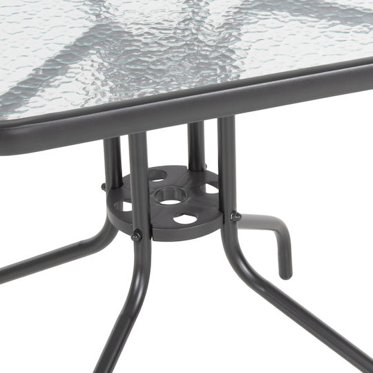 HomeMarkt Garten- und Outdoor-Möbelsets Figo 3-tlg Grau