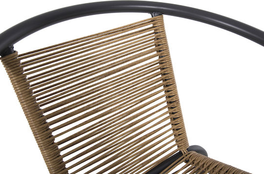 HomeMarkt Garten- und Outdoor-Möbelsets Figo 3-tlg Grau