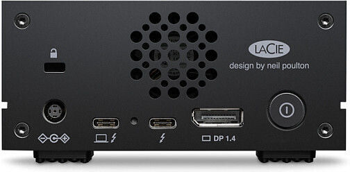 Lacie 1big Dock USB-C Външен HDD 30TB Multi-Bay Черен
