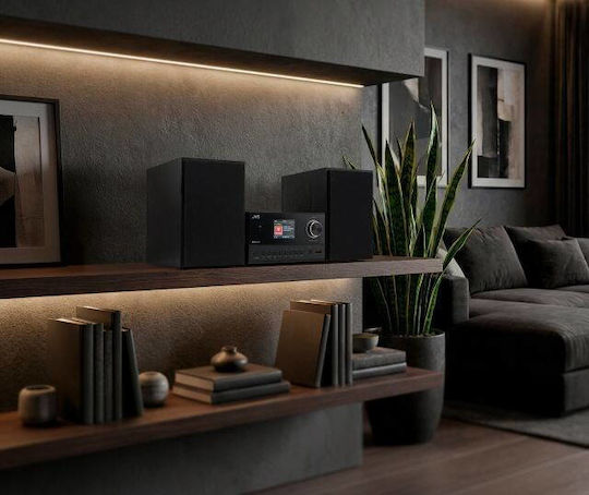 JVC JVC Tonsystem 2.0 UX-E225B 30W mit CD / Digitale Medien Player und Bluetooth Schwarzes