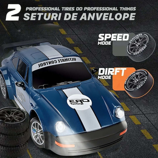 Τηλεκατευθυνόμενο Αυτοκίνητο Drift Μπλε