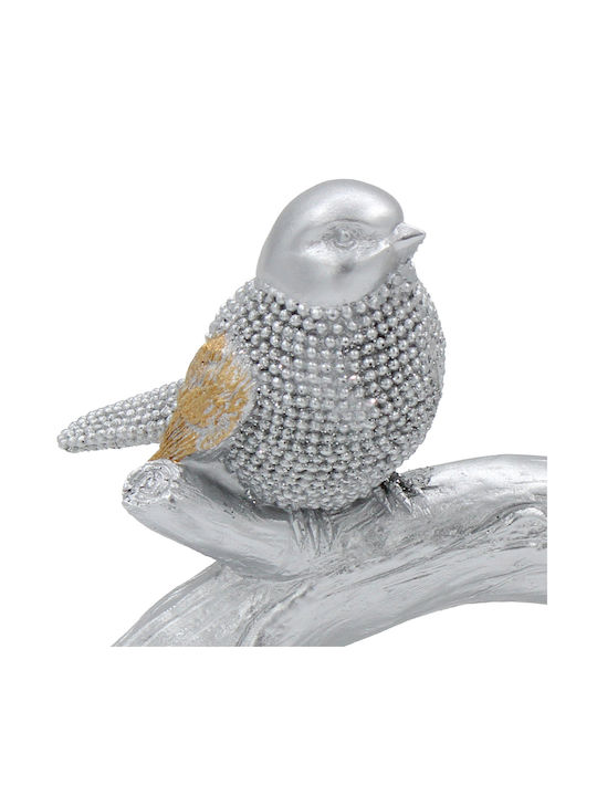 Keskor Dekorative Vogel Figurine Polyresin 17x8x11cm