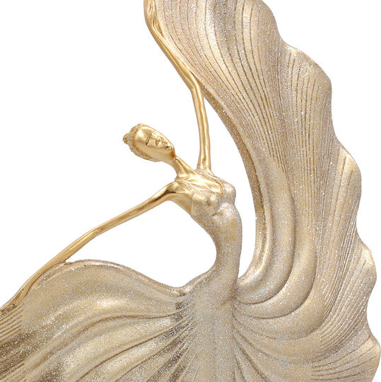 Keskor Dekorative Figur Polyresin 35x11x39cm Keskor Dekorative Figur Polyresin 35x11x39cm