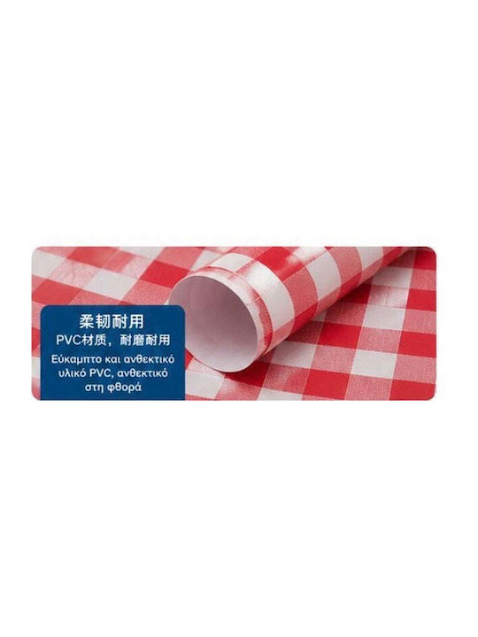 Red Tablecloth 140x140cm
