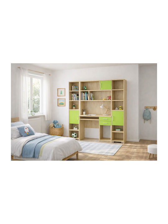 Παιδικό Γραφείο Πράσινο 180x55x180cm Παιδικό Γραφείο Πράσινο 180x55x180cm