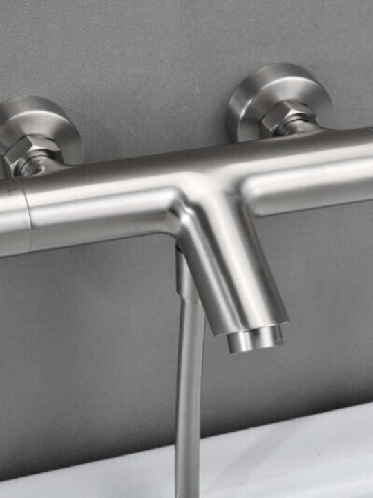 Imex Thermostatic Mixing Bathtub Faucet Complete Set Gold